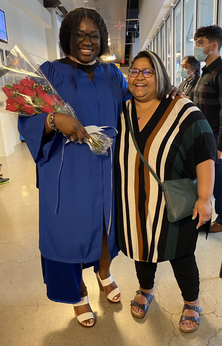 A huge congrats to our @SpanningTheGaps @ChangSchool <a href="/TorontoMet/">Toronto Metropolitan University</a> <a href="/fcstorontomet/">Faculty of Community Services</a> graduates: Thuvara from Sch. of Occupational &amp; Public Health &amp; Jovanae from <a href="/NursingTMU/">Daphne Cockwell School of Nursing</a> - what an incredible journey you’ve had!! So proud of you. Here’s to your next adventures forward #Classof2022
