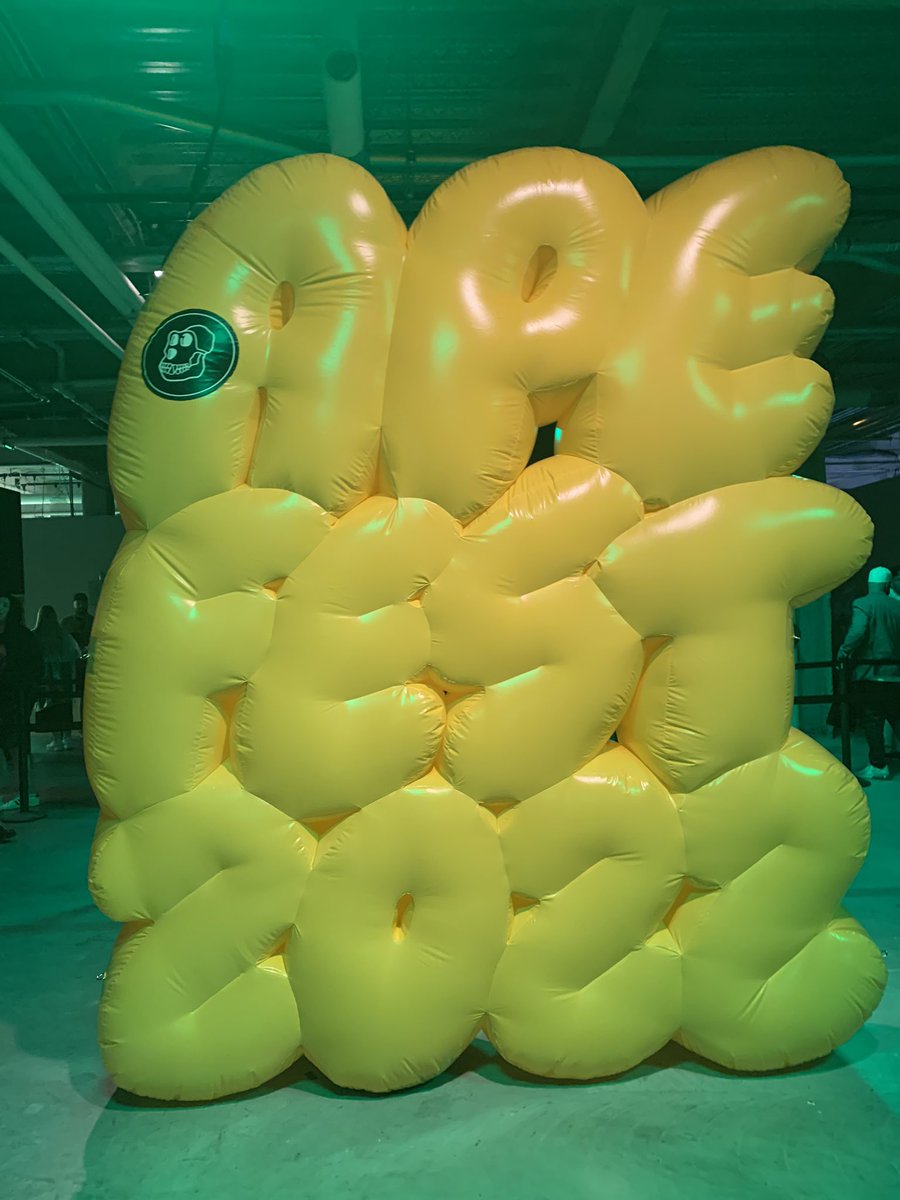 offwhitewalker's tweet photo. Out here 🟠 #ApeFest2022 https://t.co/PhKZQadsXR