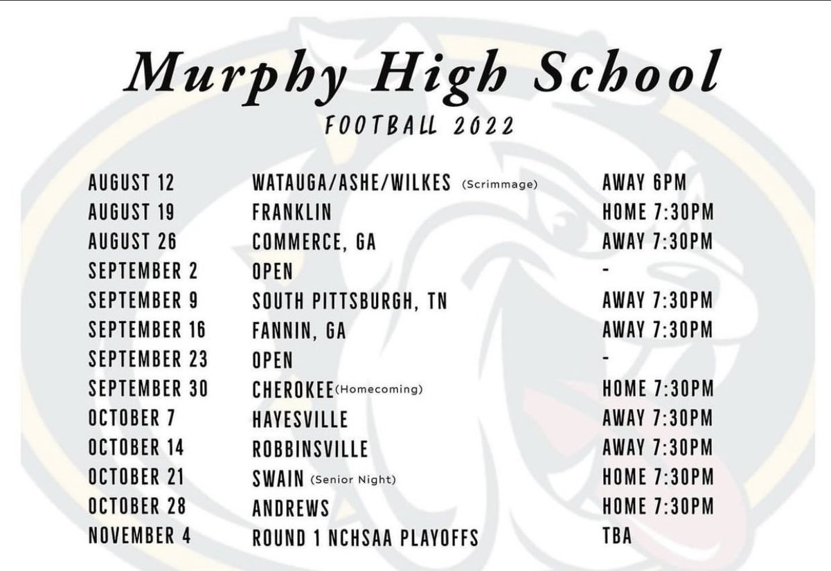 Murphy High School Football tweet media