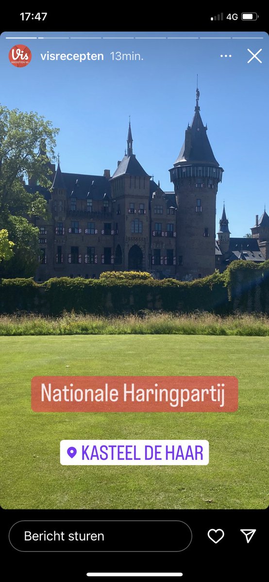 visrecepten's tweet photo. Nederlands Visbureau vanavond partner Nationale #Haringpartij Kasteel De Haar. Hoofdrol voor #visspecialisten. https://t.co/oSJZm1aoig