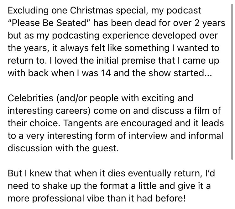 Please Be Seated tweet media