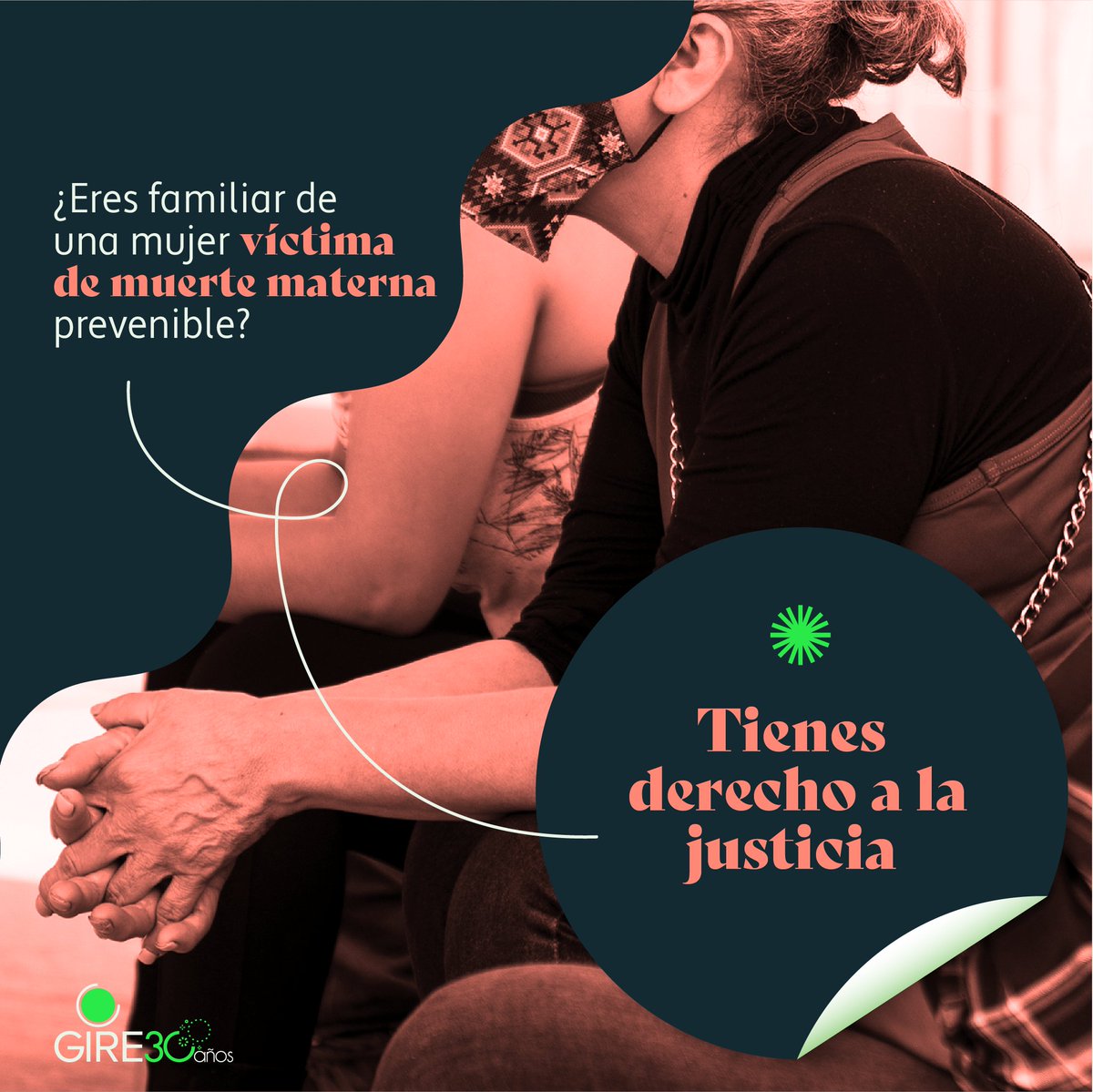 El Estado es responsable de cada #MuerteMaterna prevenible y está obligado a garantizar acceso a la justicia y a una reparación integral para los familiares, entre ellos, esposo e hijes. Si pasaste por el dolor de perder a tu pareja durante el parto, tienes derecho a la justicia.
