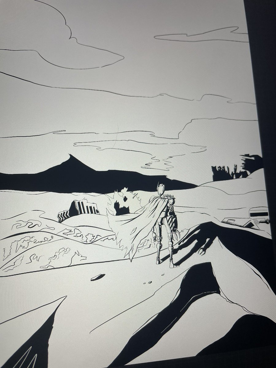 eli_mcgirr's tweet photo. WIP on a splash page for Project Solomon #01 
#indiecomics #comics #ProjectSolomon https://t.co/ne9oBySn73