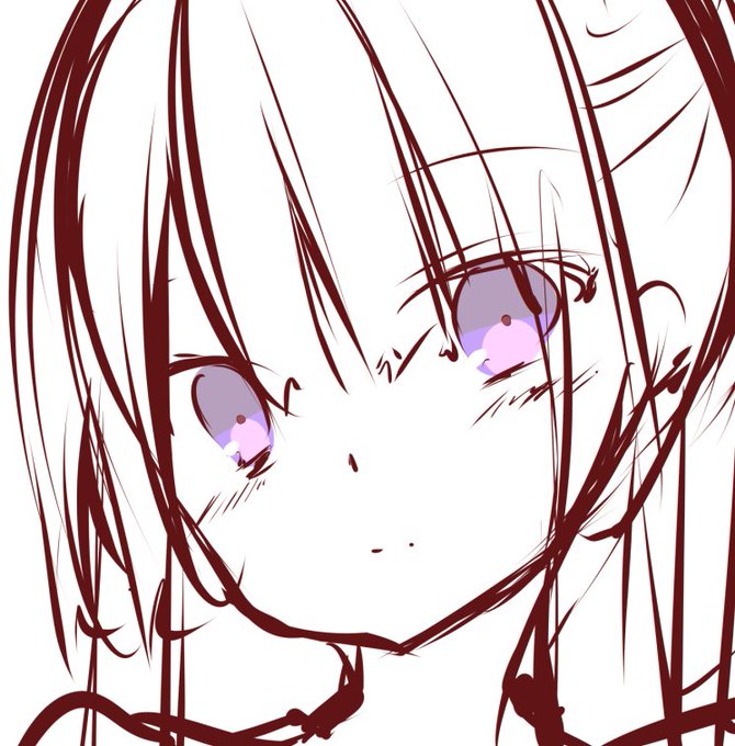 ここ10日くらい顔を一切描いてなかったからリハビリビリ 