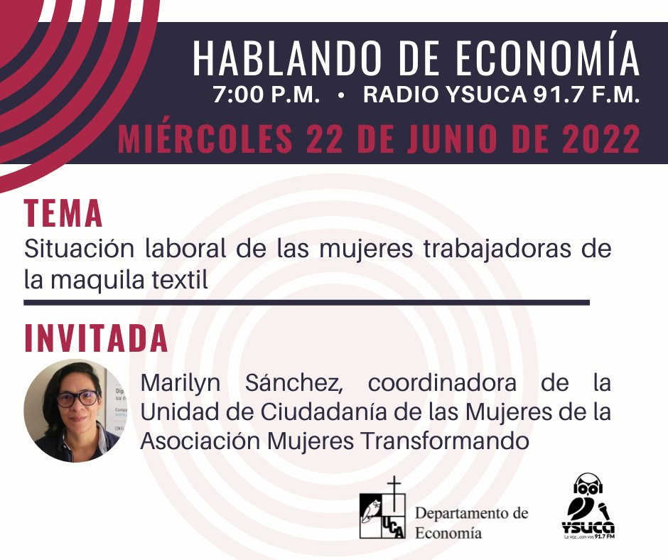 Economía UCA El Salvador tweet media