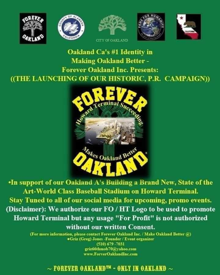 66thmob's tweet photo. HISTORICAL, HOWARD TERMINAL SUCCEEDING MAKES OAKLAND BETTER ZOOM WITH OAKLAND A'S PRESIDENT, DAVE KAVAL.
-Zoom link below-
https://t.co/uhewl6preQ https://t.co/VruvelxuaP