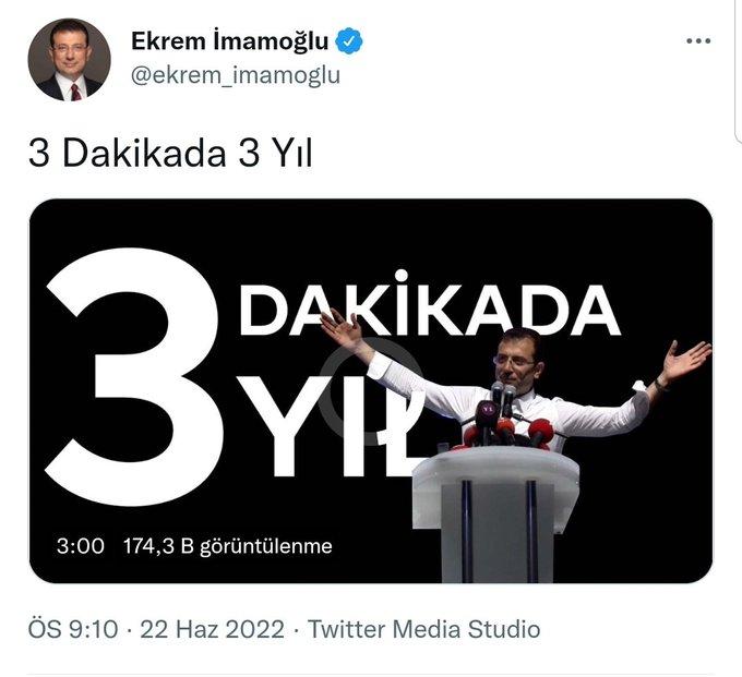 Ama 3 yılda 3 proje yok.

Hadi #ErdoğanaSözVer İstanbul'u daha fazla berbat etmeyeceğine.