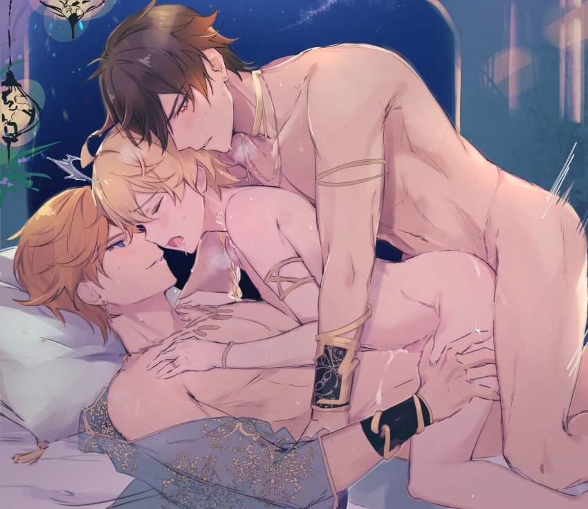 ⠀⠀⠀ 
⠀⠀⠀ the high priestess of the emperor was invited by its ruler to a meeting with the king of another country. 

⠀⠀⠀ they had a really good night there—!
⠀⠀⠀