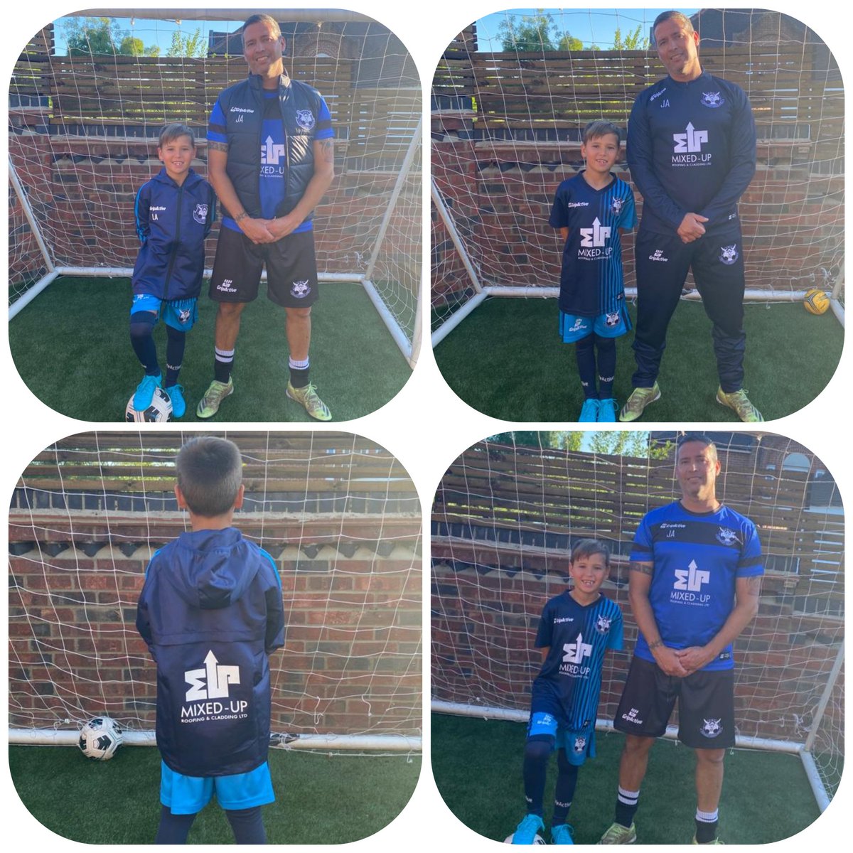 sonia_robbo's tweet photo. Mixed-Up Roofing & Cladding Ltd are proud to sponsor our son's Sunday League Team. Kits arrived today, we look forward to seeing the team in them, it's going to be a great season! ⚽️🏆 #sponsorship #footballkit #sponsorlocalfootballteams #marketing #advertiment #sundayleague #EMH https://t.co/p1sjfPGyAp
