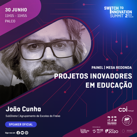 Comunicafreixo's tweet photo. A Câmara Municipal de Valongo e o CDI Portugal juntam-se na organização do evento 2.ª Edição do Switch Innovation Summit, dia 29, 30 de junho e  1 de julho, em Valongo,  para debater os desafios futuros da inovação social e da inclusão digital e

https://t.co/06HA9PRcsu https://t.co/BunhhirOtD