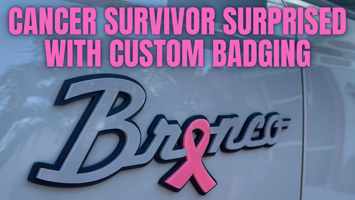 1five1garage's tweet photo. https://t.co/WRNlBp6bxM

CUSTOM BRONCO BADGING FOR A CANCER SURVIVOR WITH HELP FROM DARKMATTER DESIGN.

#ford  #bronco #base #bigbend #outerbanks #obx #badlands #wildtraks #firstedition #braptor #raptor #everglades #darkmatterdesign #badge #logo #script

#broncoaccessories https://t.co/EKXPYFuT5Q