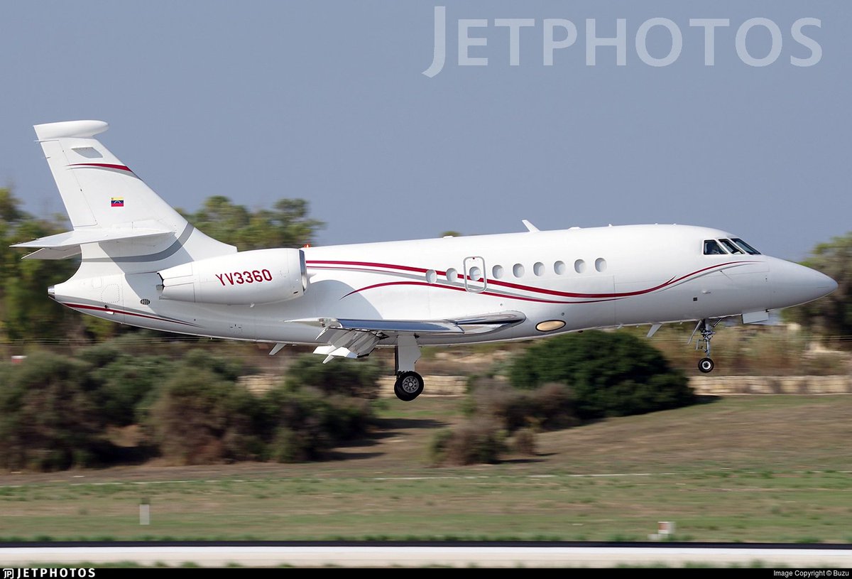 FlconEYES's tweet photo. ✈️Jet de PDVSA, sancionado de la OFAC
#YV3360 activo 🧐
DASSAULT Falcon 2000
0D82E8 | YV3360
#PlaneAlert #AvGeek #ADSB #Aviation #OSINT #22Jun
➡️https://t.co/5GCZNEkazY https://t.co/6aCr8U0kqR