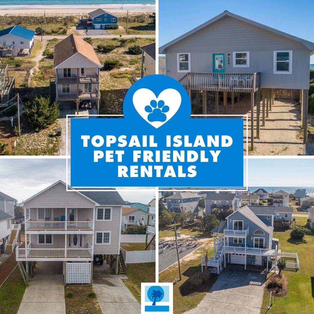 Your dog deserves a beach vacation too! Check out our pet friendly rentals and book today. bit.ly/2MNpRbC