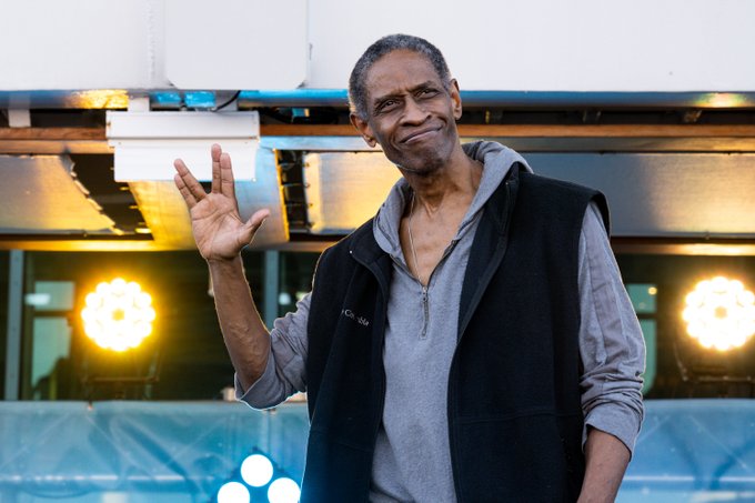 How about an interstellar \"Happy Birthday\" to two-time alum Tim Russ! 
