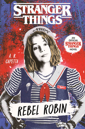 JRLibrarian's tweet photo. Now reading #StrangerThings #RebelRobin by A. R. Capetta. "It’s the beginning of sophomore year, and Robin’s Odd Squad friends couple up, won’t stop talking about college, and are obsessed with trying to act “normal.” Robin knows that game well–she’s been pretending for years..." https://t.co/qwBDaQTXDm