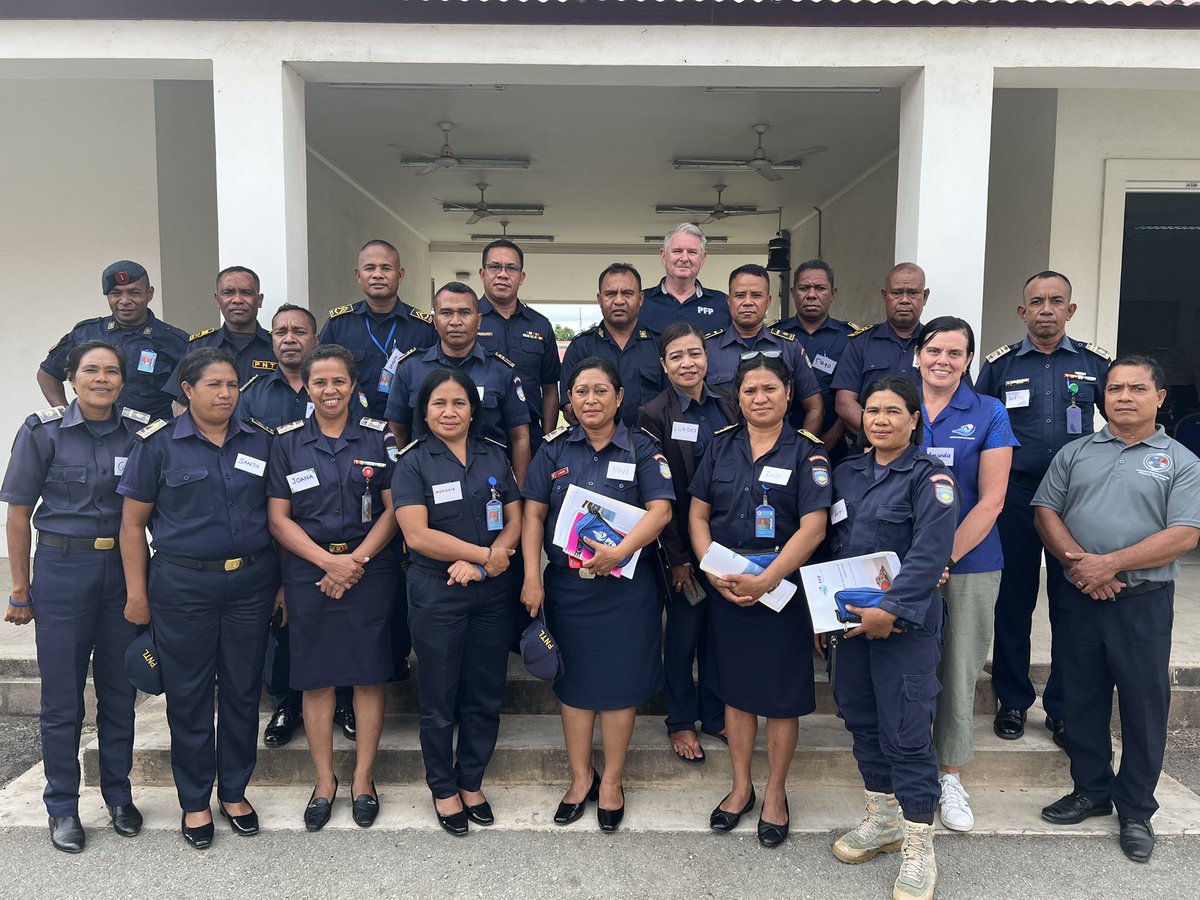 The close of program number 1 for this visit to #timorleste #leadership #policeleadership <a href="/PacificFaculty/">Pacific Faculty of Policing</a> @Learn2LeadAIPM   A wonderful experience with a group of police determined to make a difference. Thank you.