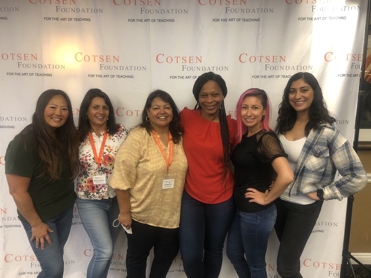 Collaborating with like-minded colleagues! #CotsenConnect
