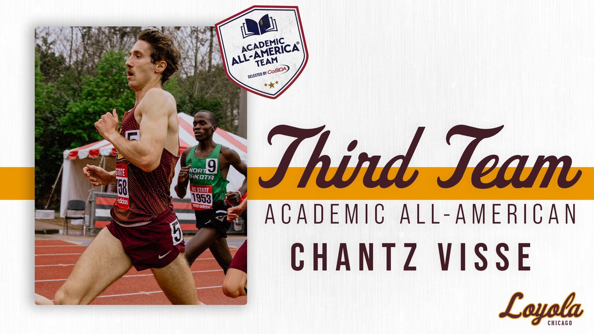 Congratulations to <a href="/ChantzV11/">Chantz Visse</a> on being named @CoSIDAAcadAA! Visse is the 4️⃣th Academic All-American in program history! 

🗞 ➡️ bit.ly/3HHuqSc

#OnwardLU