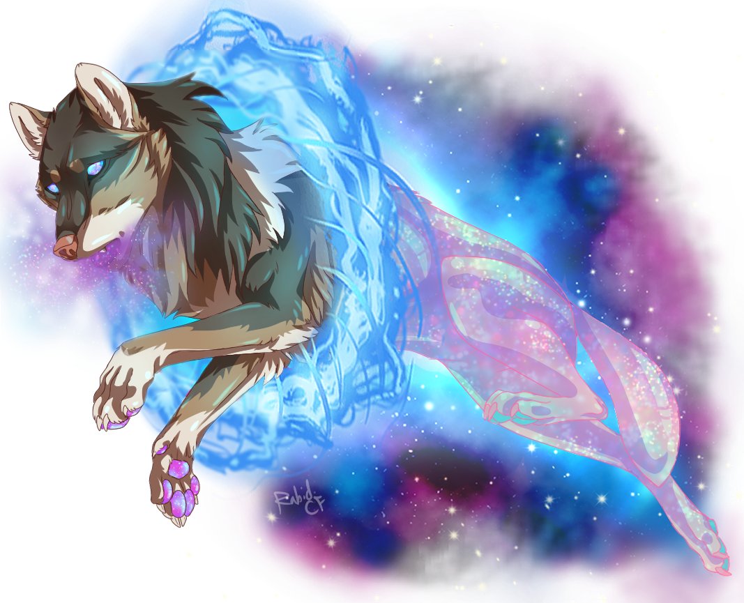 RabidCornFire's tweet photo. You don't remember me, but have a spacey boi 🌌🐺🪐 https://t.co/ZP2qL6Lacr