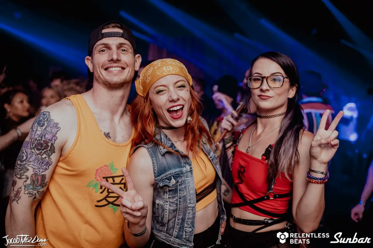 SunbarTempe's tweet photo. The friends where all out and about when @destructoamf came through #SunbarTempe this past weekend! 
#DowntownTempe #AMF #Friendship https://t.co/zBkFhaGS9h