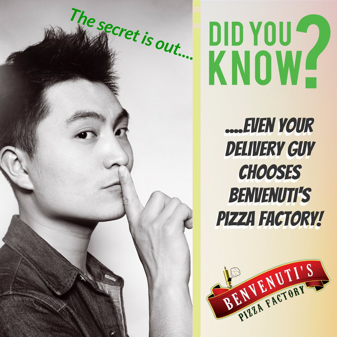 Benvenuti’s Pizza Factory (@benvenutispf) on Twitter photo No cap, 💯.
Your pizza delivery driver chooses us over free pizza from their company. Every. Single. Time.
Come taste the difference that fresh dough pizza and tradition makes! Our recipe is tested and true since 1946 🔥🍕 
Taste the difference, understand the hype!
#pghpizza No cap, 💯.
Your pizza delivery driver chooses us over free pizza from their company. Every. Single. Time.
Come taste the difference that fresh dough pizza and tradition makes! Our recipe is tested and true since 1946 🔥🍕 
Taste the difference, understand the hype!
#pghpizza