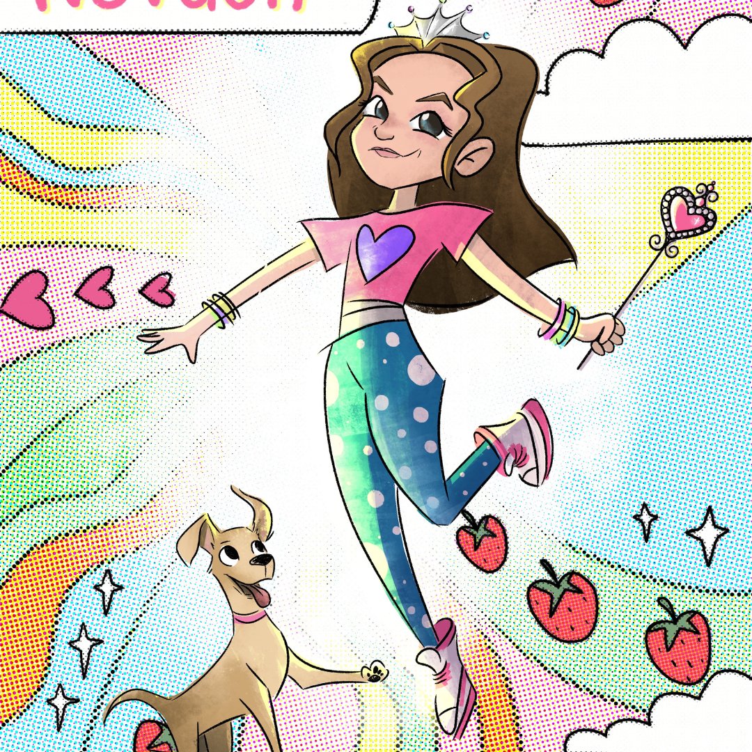 TheSuperheroKid's tweet photo. Strong and bold Princess Neaveh stops people from littering and makes sure that all animals are treated with kindness! Created by N. (age 13) & designed by Ana Gusson.
#chromosomalmicroduplication #anxiety #asthma #IBS #cleantheearth #bekind #superheroprojectkids https://t.co/l3s0eLhzb9