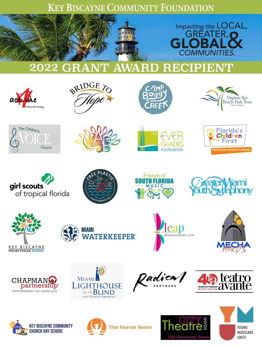 We are proud to have been selected as a 2022 KBCF grant recipient!  A big thank you to the <a href="/KBCFoundation1/">Key Biscayne Community Foundation</a> for supporting our mission to end homelessness!