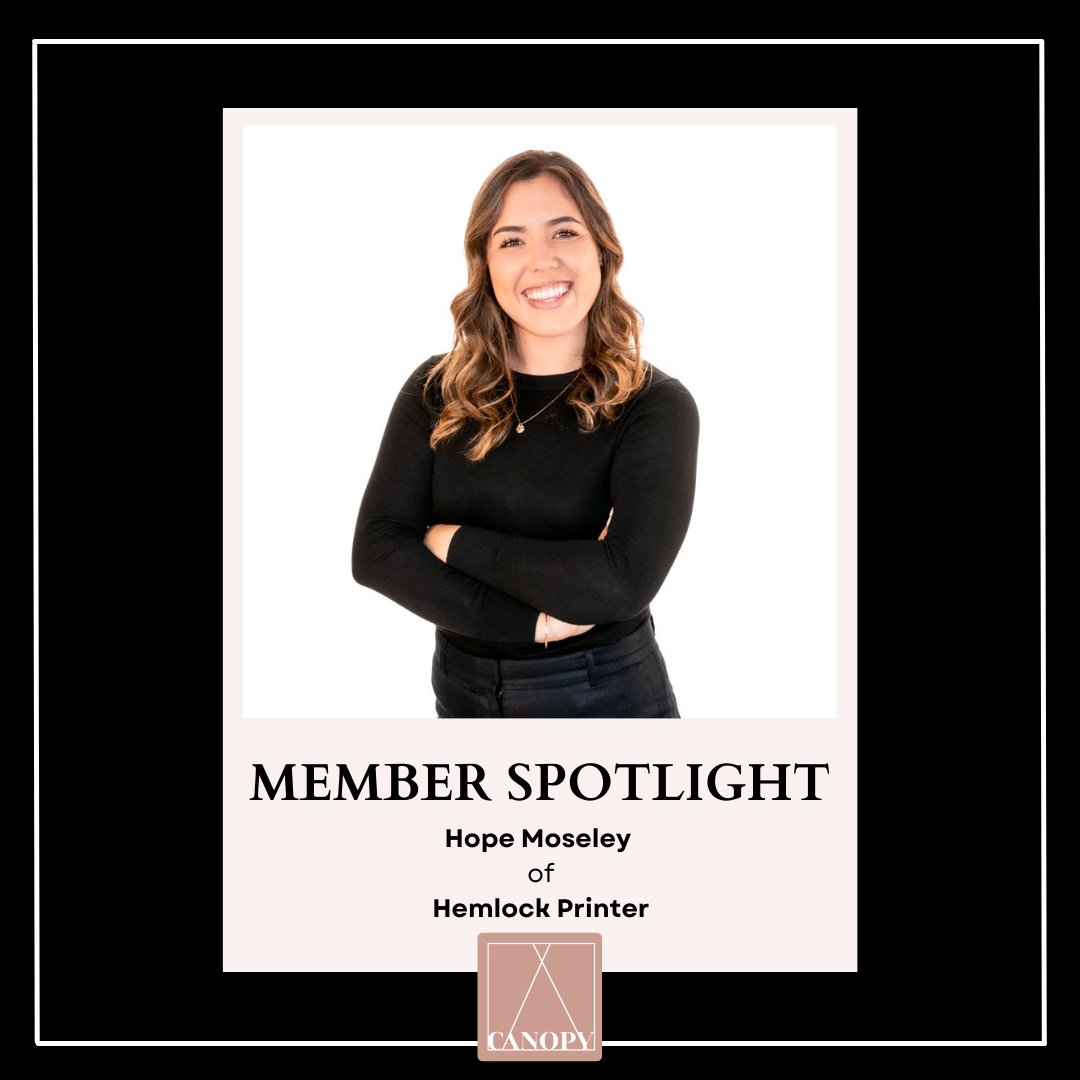 #MemberSpotlight - Meet Hope Moseley of Hemlock Printers!

To read the full feature: fal.cn/3pFtT