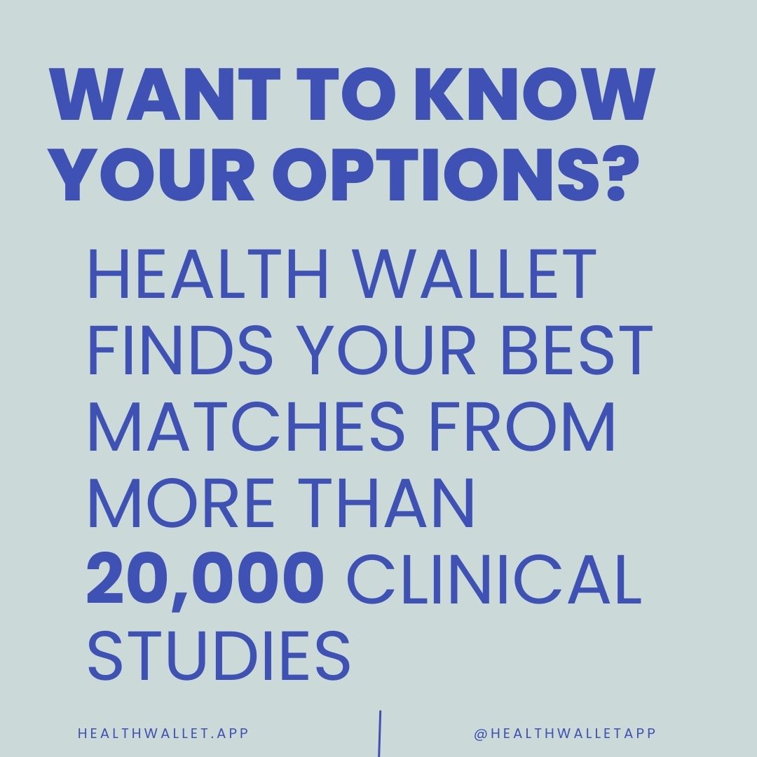 HealthWalletApp's tweet photo. Did you know there are thousands of #clinicaltrials all over the country that are currently recruiting participants? Health Wallet makes these trials easily searchable so that you can find the best options for you. Create a free account today!

https://t.co/QpCJMgUR29 https://t.co/pHXFQaD2bX