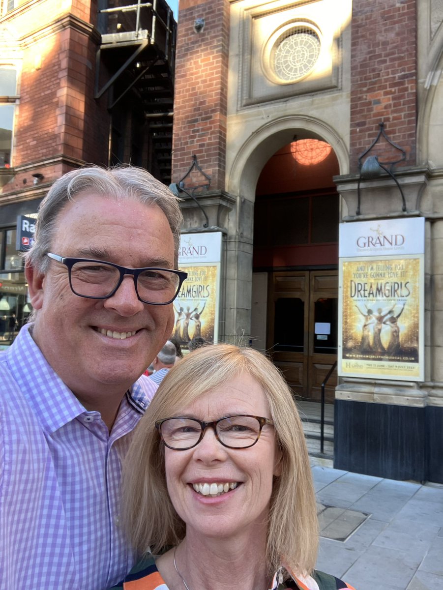 Looking forward to a top evening <a href="/GrandTheatreLS1/">Leeds Grand Theatre</a> with Mrs W <a href="/Dreamgirls_UK/">Dreamgirls UK</a> #Dreamgirls
