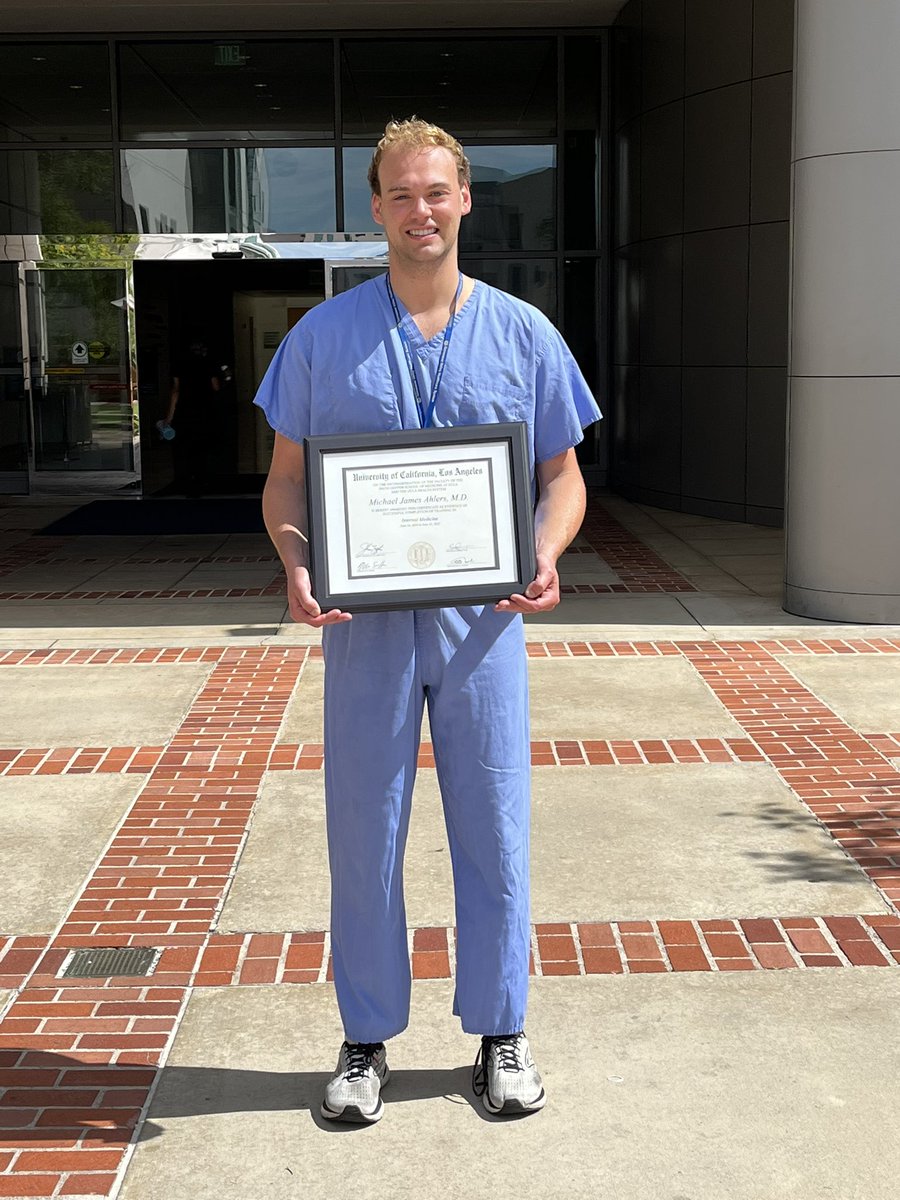 Michael Ahlers MD (@mike_ahlersmd) on Twitter photo Graduate of UCLA Internal Medicine! So proud of what we did together the last three years. Thx <a href="/uclaimchiefs/">UCLA Internal Medicine Chief Residents</a> <a href="/UCLAHealth/">UCLA Health</a> for everything. Next stop <a href="/UCSDCardFellows/">UC San Diego Cardiology Fellows</a> 😁 #MedTwitter #graduate Graduate of UCLA Internal Medicine! So proud of what we did together the last three years. Thx <a href="/uclaimchiefs/">UCLA Internal Medicine Chief Residents</a> <a href="/UCLAHealth/">UCLA Health</a> for everything. Next stop <a href="/UCSDCardFellows/">UC San Diego Cardiology Fellows</a> 😁 #MedTwitter #graduate