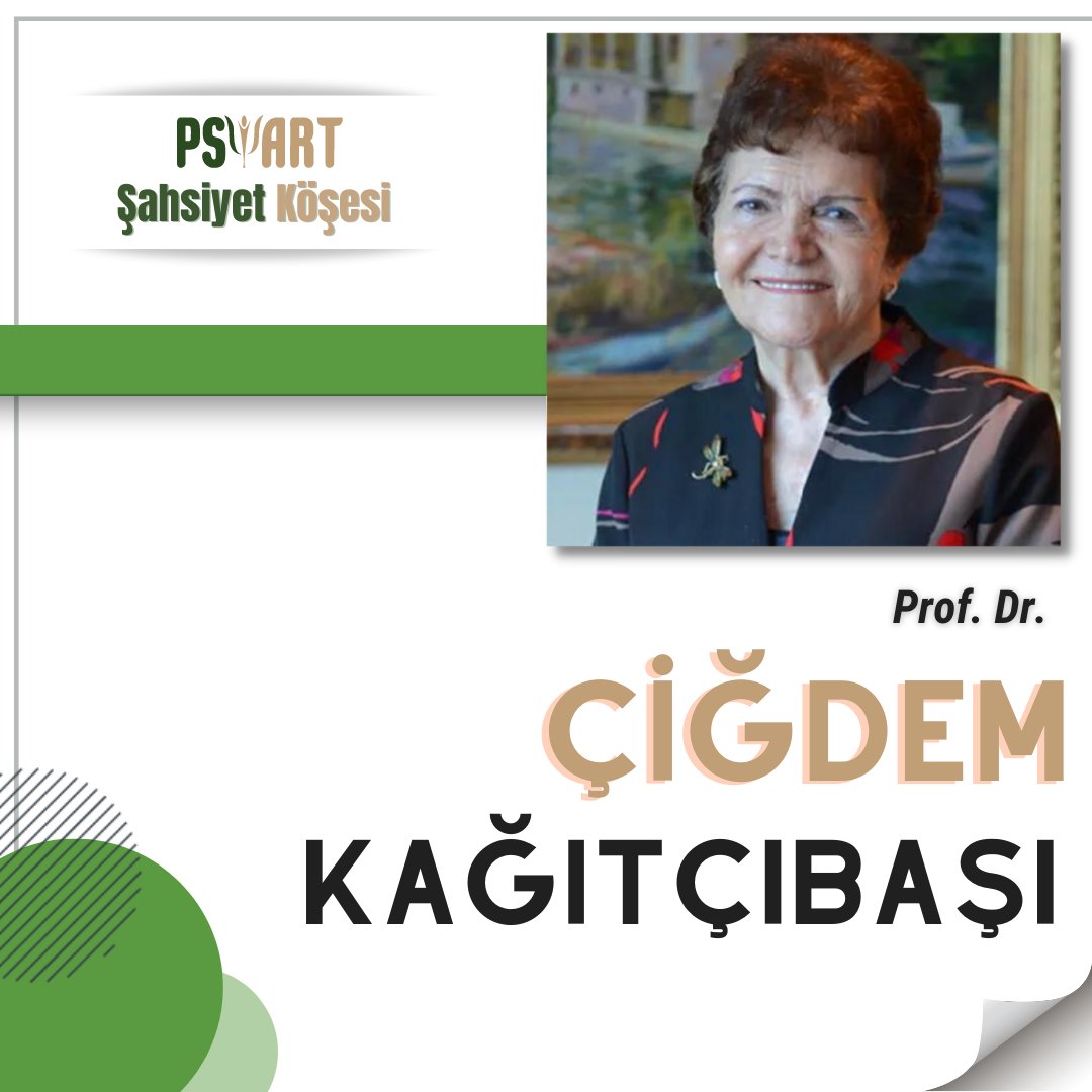 psiartorg's tweet photo. Şahsiyet Köşesi'nde değerli hocamız "Çiğdem KAĞITÇIBAŞI" https://t.co/w1RzbwSMn1