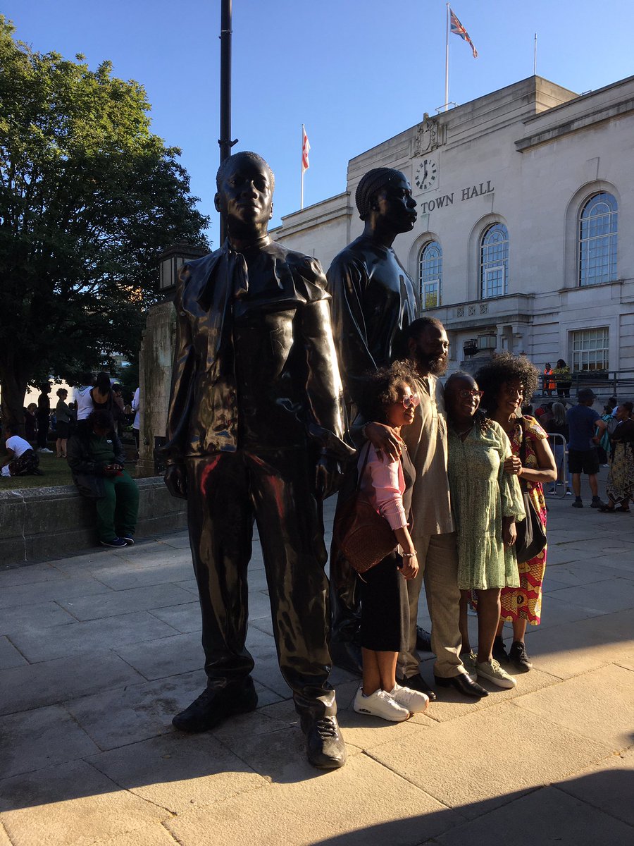 #HackneyForWindrush #WindrushDay Great event, great statues, great Hackney people
