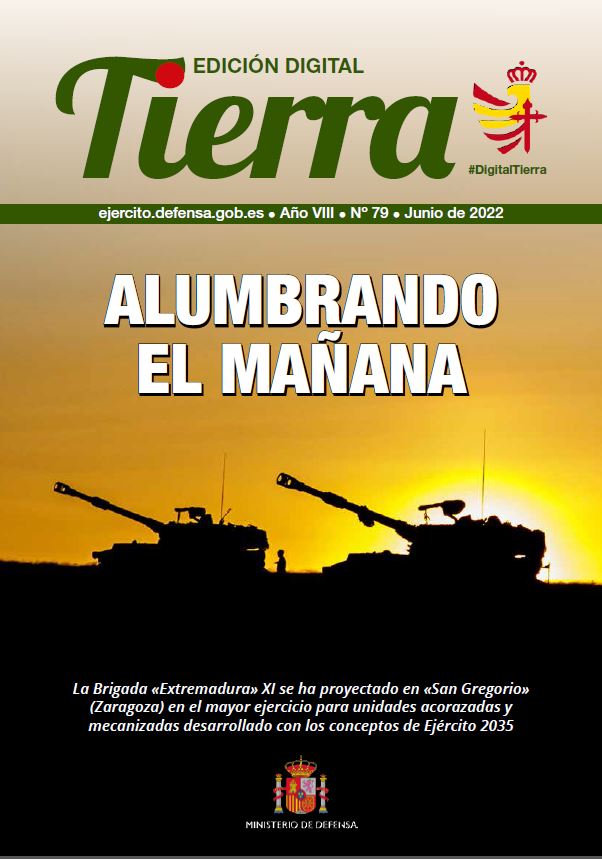 Artículo de portada 'Alumbrando el Mañana', de la Brigada 'Extremadura' XI en #DigitalTierra
Proyecto del mayor ejercicio para unidades acorazadas y mecanizadas desarrollado con los conceptos de #Ejército2035 blgs.co/Zugbdj