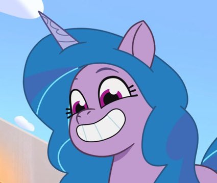 JesslmcJessica2's tweet photo. The 4 forms of Izzy 💜💙#mylittlepony #IzzyMoonbow #mlpg5 https://t.co/EVvbrkYF59