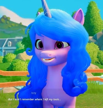 JesslmcJessica2's tweet photo. The 4 forms of Izzy 💜💙#mylittlepony #IzzyMoonbow #mlpg5 https://t.co/EVvbrkYF59