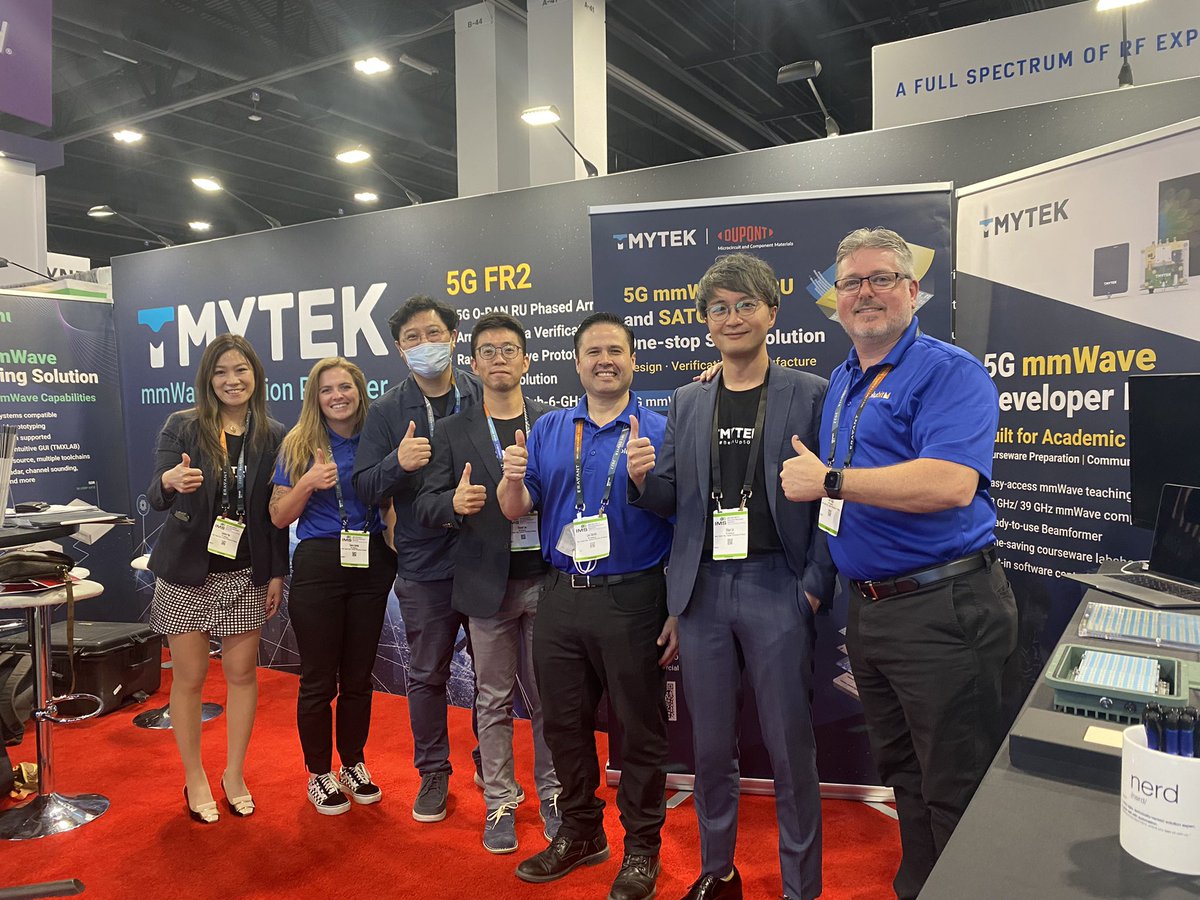 Solubit_Inc's tweet photo. #IMS2022 is off to a great start! 
Stop by booth 2052 to see our Rapid mmWave Prototyping demonstration utilizing @NIglobal new X410 #usrp https://t.co/5wGgIgQqXh