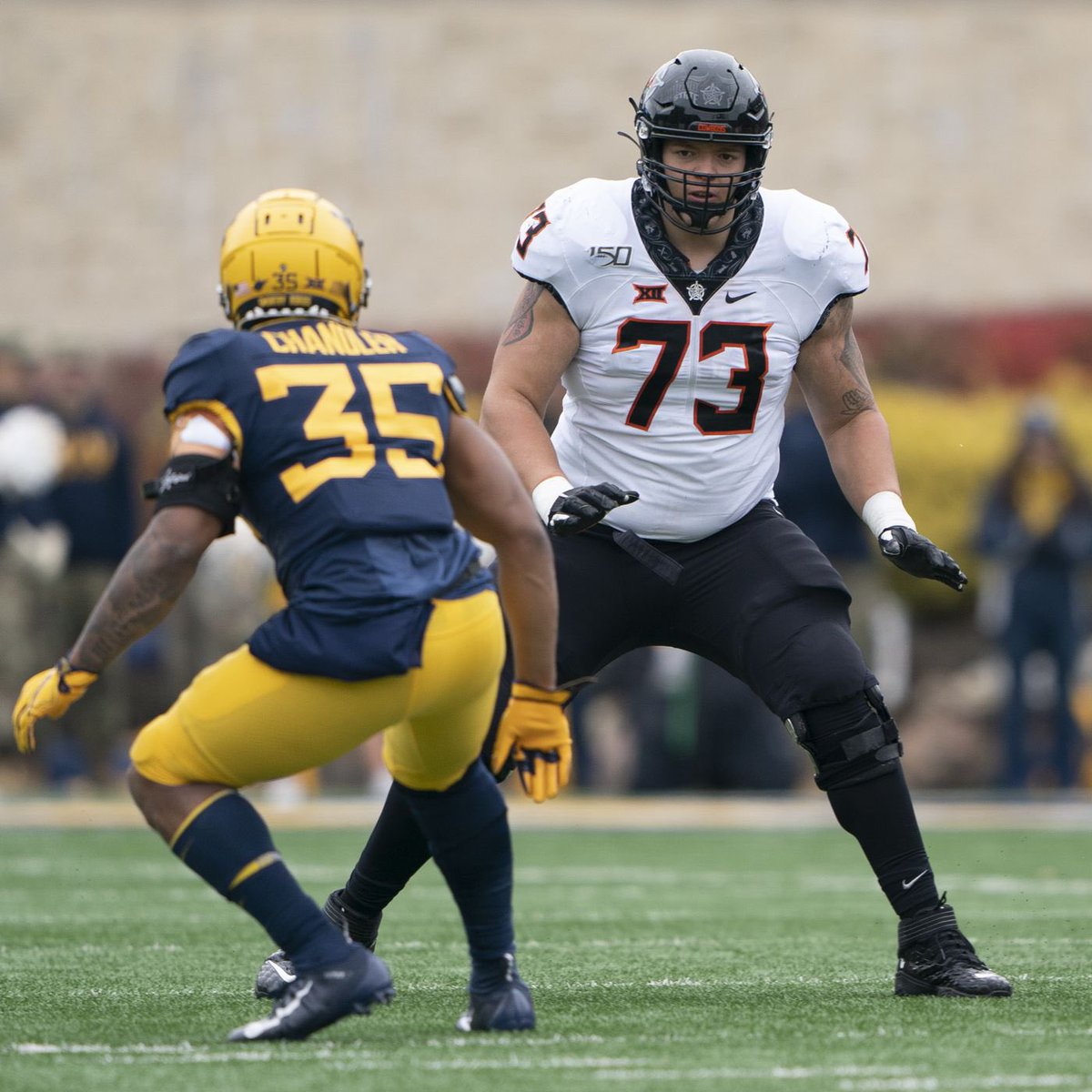 #AGTG Blessed to receive an offer from Oklahoma State University!! @CoachGundy @Coach_Dickey @Martin_Football @BobWager31