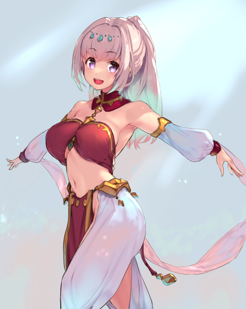 踊り子さんを描きました 