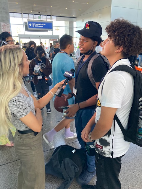 TollesonESD's tweet photo. @TollesonESD we are super excited and grateful to the AZ Cardinals and Governor Ducey's Civics Matters Arizona Program!  24 of our students and 3 chaperones are among the 241 students flying with the AZ Cardinals today to Washington DC to learn about U.S. Civics first hand! https://t.co/4sHwowLlLU