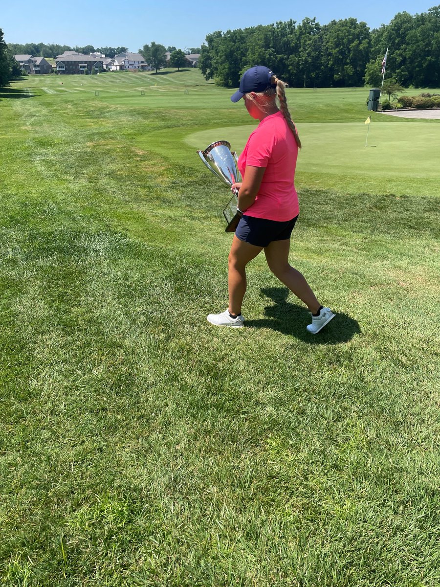benny_quatro's tweet photo. What a day! @pcarter2400 played some of the best golf I have seen her play to win the 2022 KY Women's State AM @GolfHouseKY. Been a great stretch of golf recently! Proud brother! https://t.co/APV73WSjjv