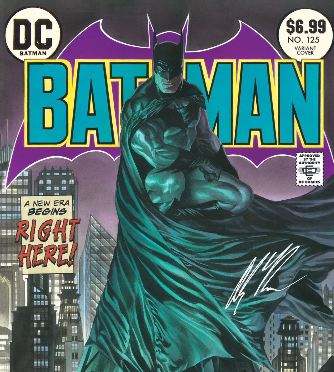Reminder that Batman #125 #SDCC Exclusive pre-sale starts Friday, June 24 @ 3PM ET. Limited pre-order quantities! If you're planning to buy, be sure to join the waitlist: https://t.co/EAT6xXYqzZ

#comiccon #batman #sdcc2022 #comiccon2022 #comicart 