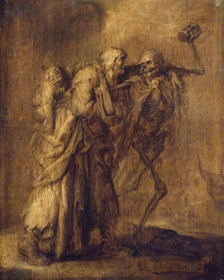 Dance of Death by Adriaen van de Venne