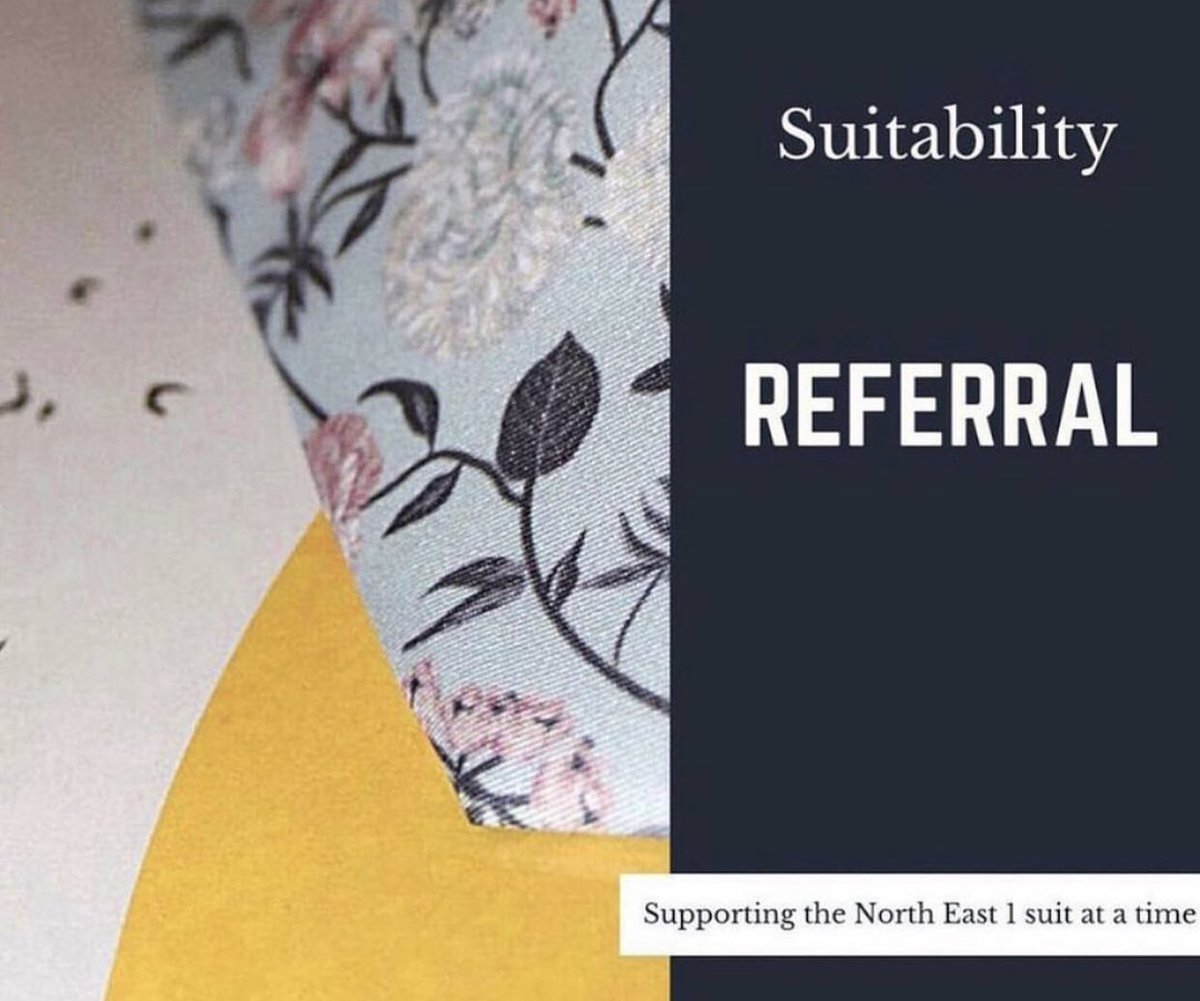 REFERRAL ☎️ 

We received a referral request from a gentleman who has a guaranteed interview next week but doesn’t have the funds or clothing suitable.

We can confirm the clothing will be donated in time to support him to look and feel confident to succeed. 

#northeast