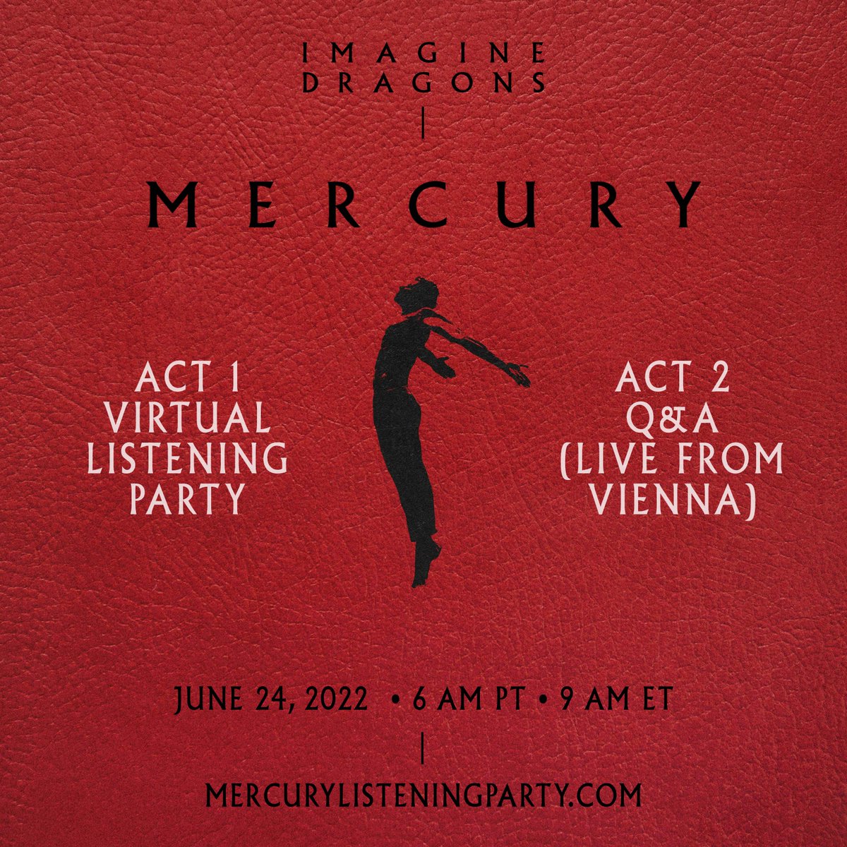 This Friday we will be in Vienna sharing the new album with some of you for the first time.. 

For those who can't be there in person, join us online for a live Q&amp;A following the album preview (as well as a virtual listening party for Act 1)
mercurylisteningparty.com
