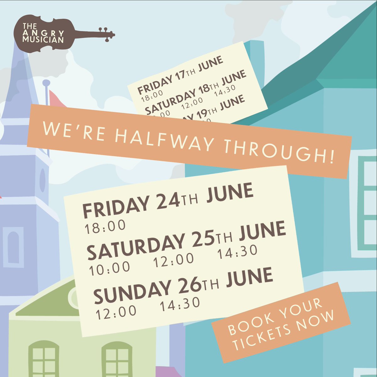 RocketPulp's tweet photo. Thanks to everyone who’s come so far to #TheAngryMusician - we can’t believe we’re already halfway through the run! Our #familyfriendly #theatre show is on at @HogarthsHouse for just three more days - tickets and more information at https://t.co/vpg8YwM90x! 🚀 #thingstodo #london https://t.co/WYpaGlNUFm