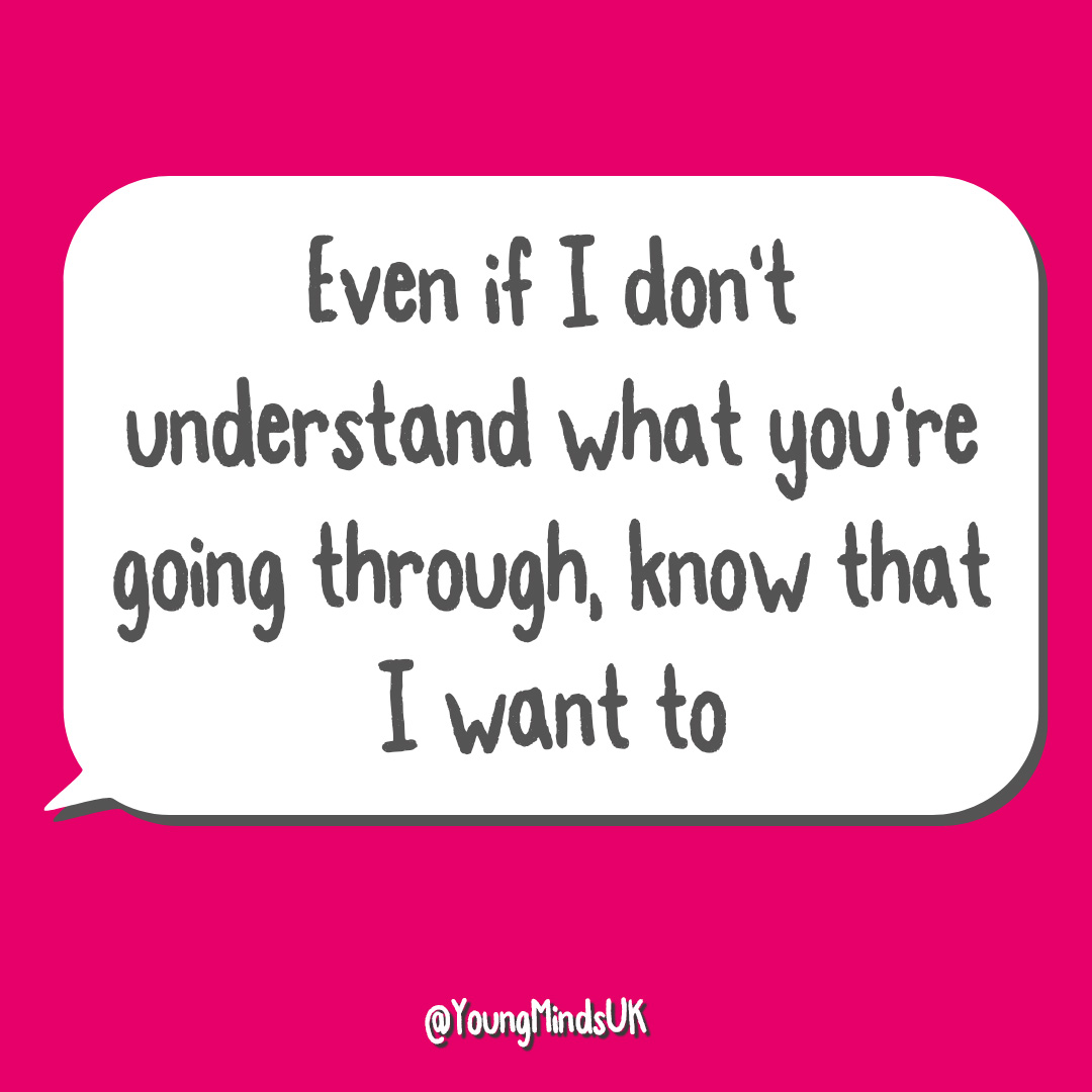 YoungMindsUK's tweet photo. If you have a friend who is struggling with their mental health, send them one of these texts. You never know what impact it might have. 💛 https://t.co/8P0r9Uht3w