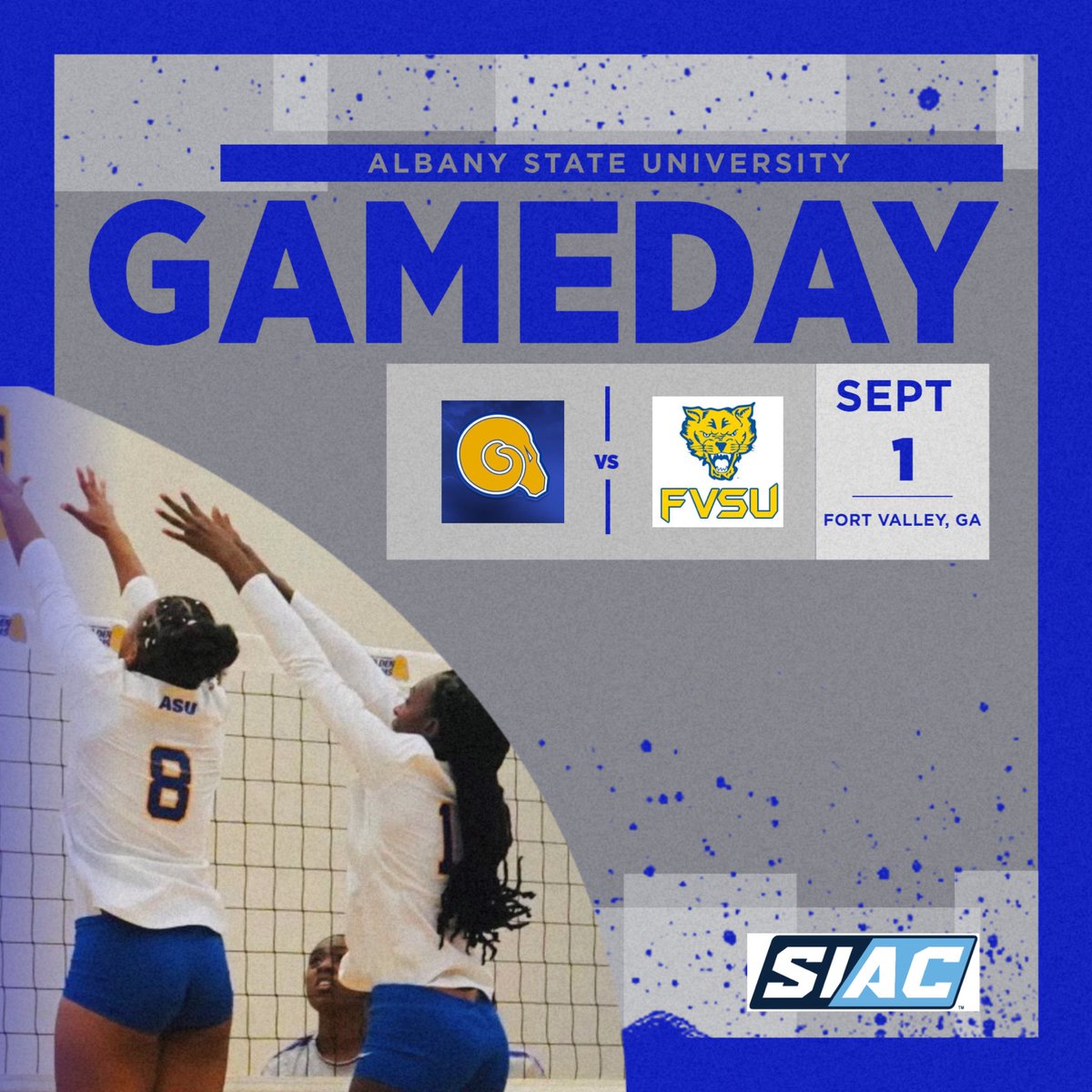 71 Days 3 Hours 47 Minutes 3 Seconds Away From <a href="/AlbanyStateVB/">AlbanyStateVolleyball</a> GAMEDAY!!! #GoGoldBleedBlue