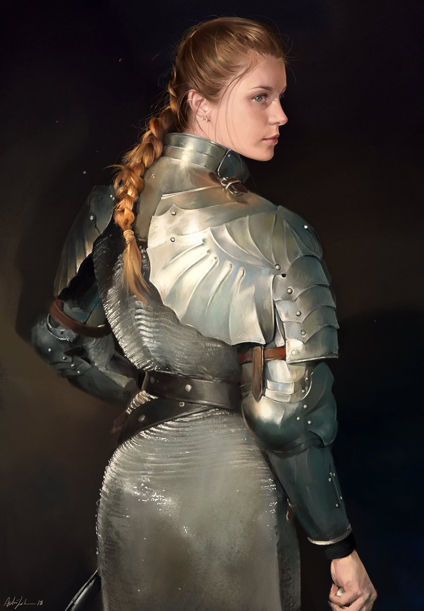 「Armor study I did a few years ago✨Refere」|Astri Lohneのイラスト