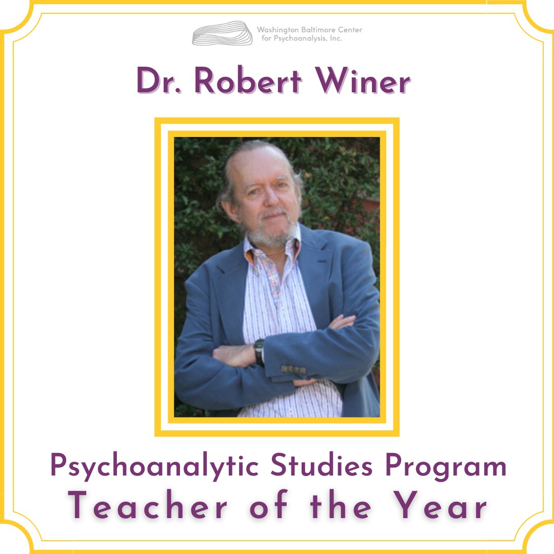 Washington Baltimore Center for Psychoanalysis tweet media